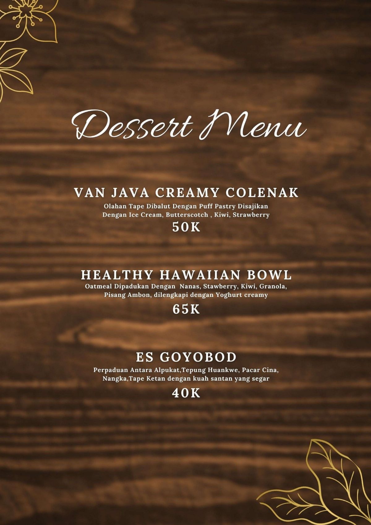 Van Java Creamy Colenak