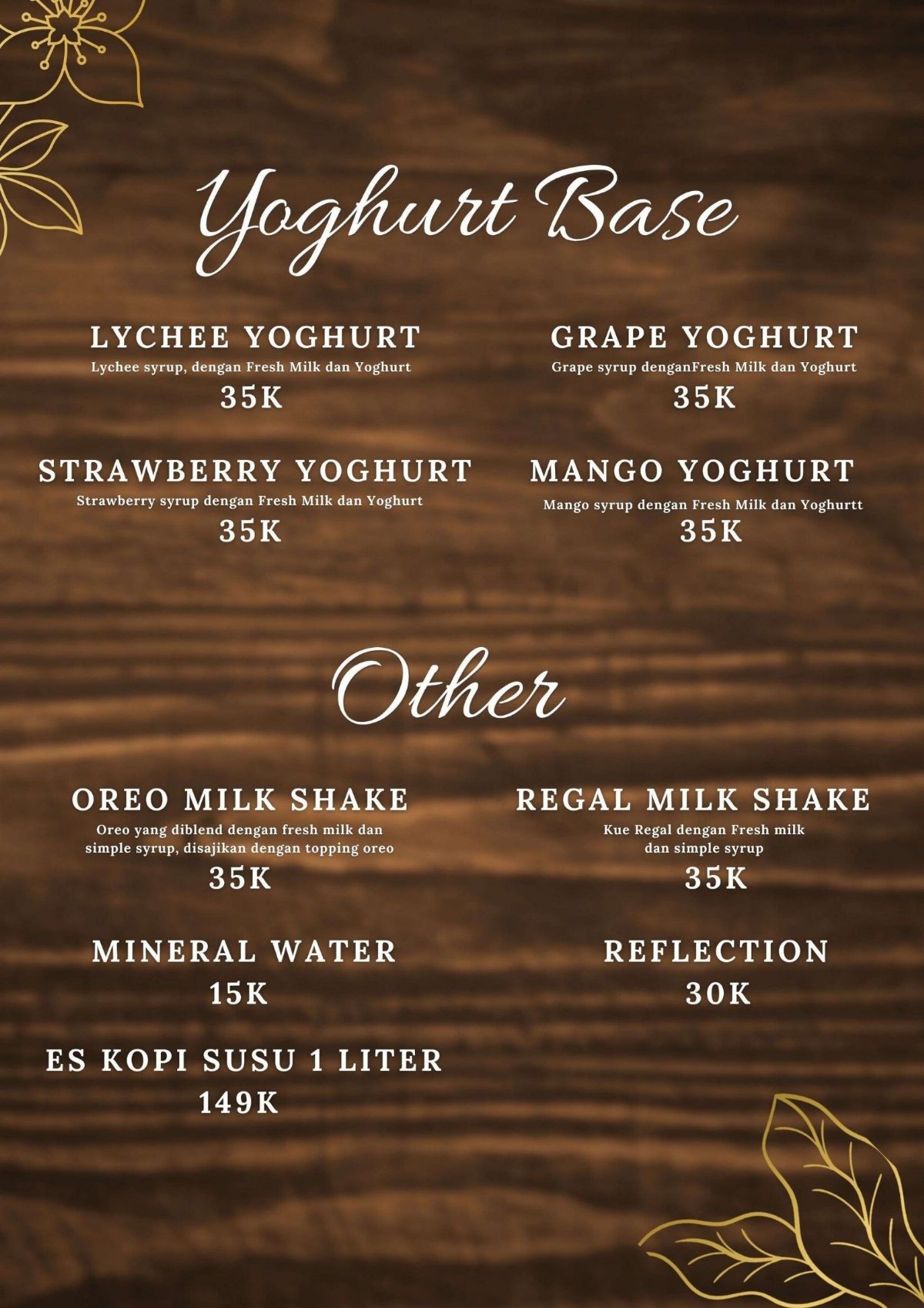 Regal milk shake