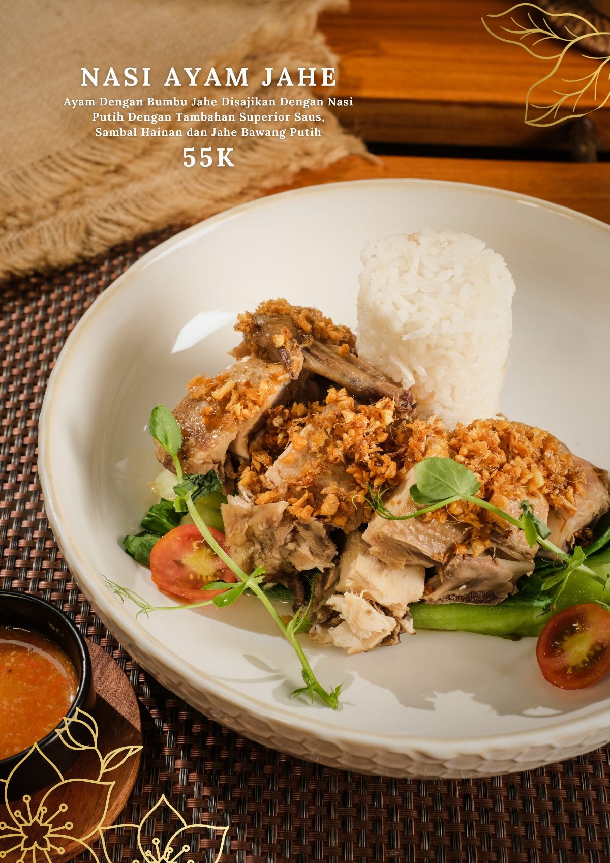 Nasi Ayam Jahe