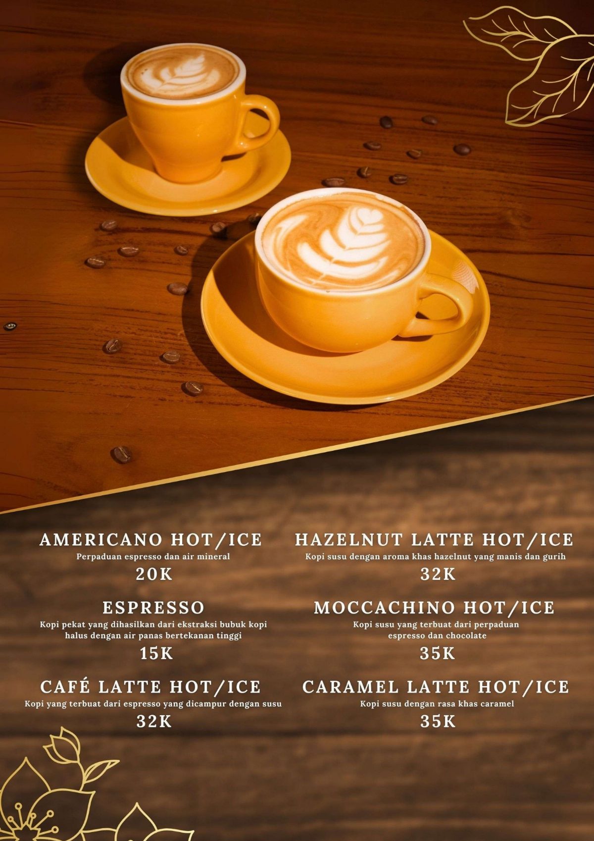 Hazelnut Latte Hot/Ice